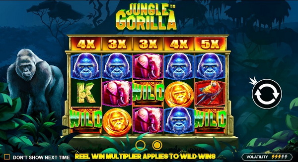 Jungle Gorilla เว็บตรงสล็อต 2022