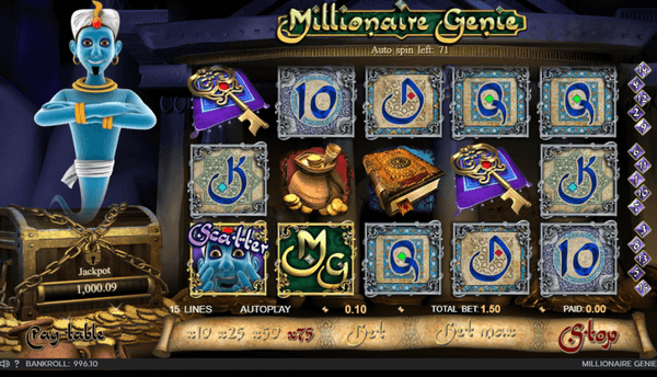 Millionaire Genie สล็อตเครดิตฟรี 2022