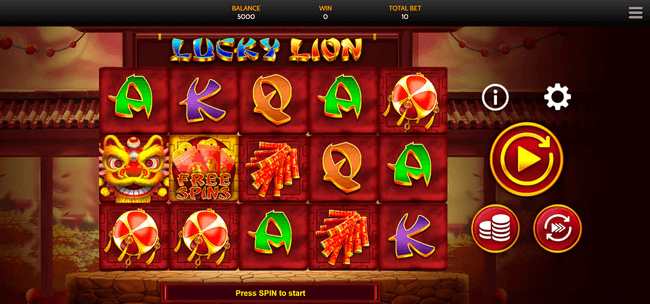 Lucky Lion เครดิตฟรี เว็บตรง2022